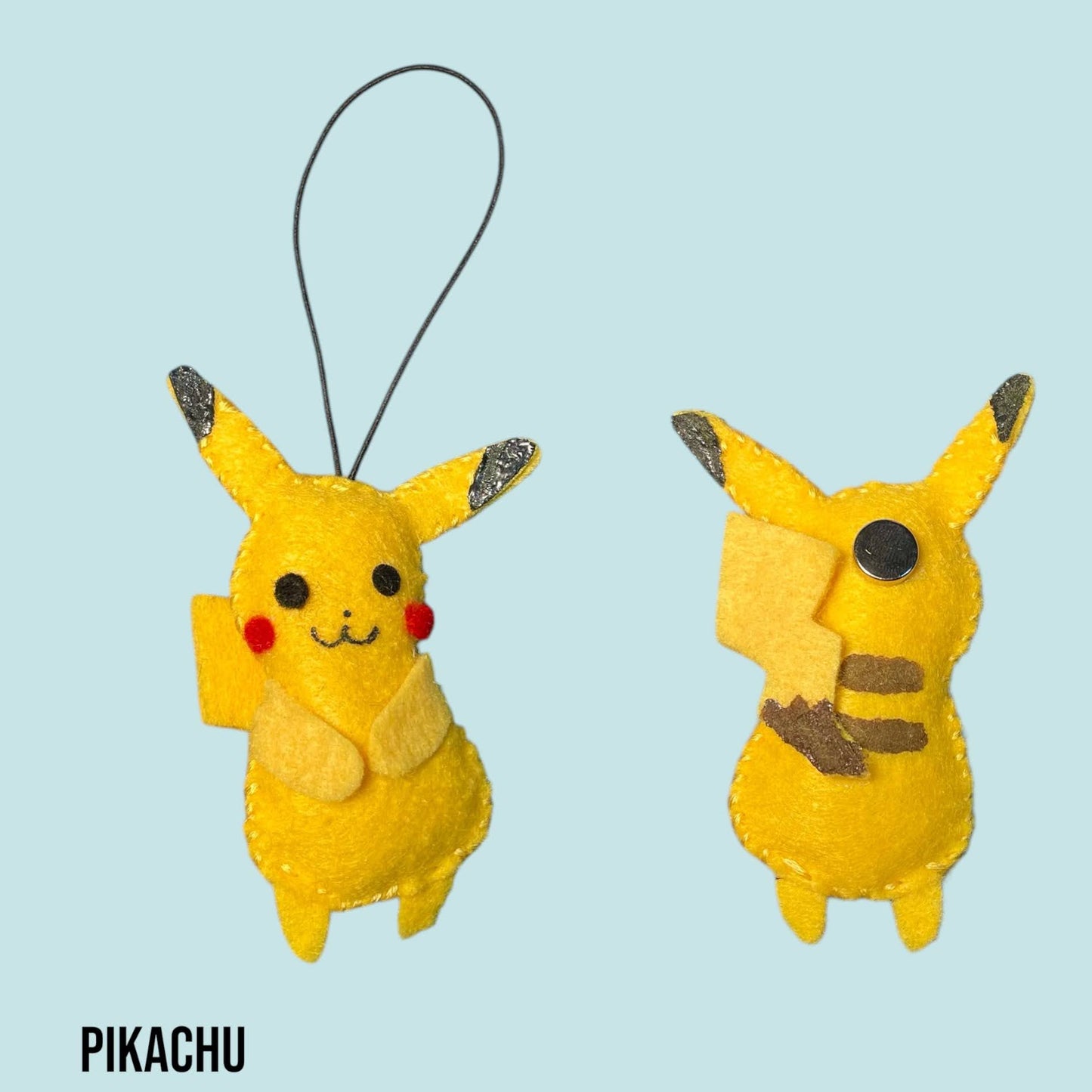 Pikachu- Car Air Freshener, Pin or Magnet