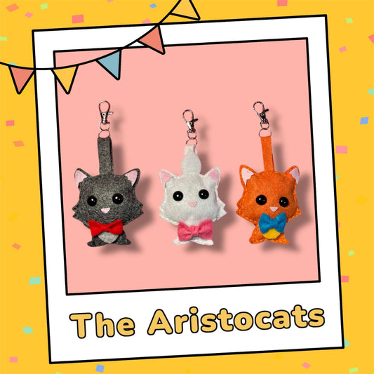 Aristocats Keychains